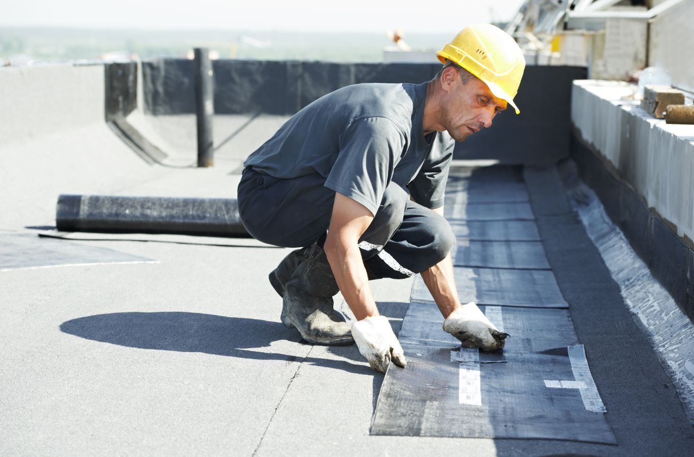 Flat roof repair