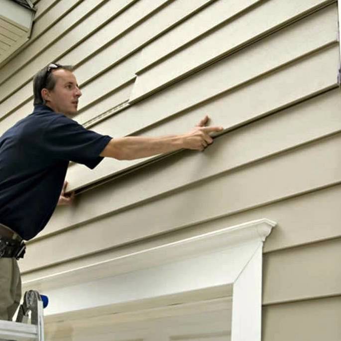 Residential Siding Repair Cleanup in Nanuet
